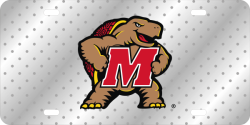 Maryland Turtle Polka Dot Laser Color Frost License Plate