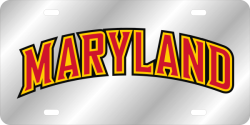 Maryland Wordmark License Plate