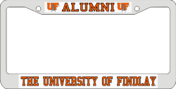 CHROME UV FRAME-ALUMNI+UF LOGO/THE UNIVERSITY OF FINDLAY