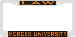 Chrome Frame - LAW/MERCER UNIVERSITY-BLACK/ORANGE