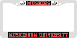 Chrome Frame - UV PRINT-MUSKIES/MUSKINGUM UNIVERSITY